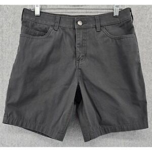 Ranch Tough Women's Cargo Shorts Sz 6 Gray Canvas Flat Front Work Utility Grunge